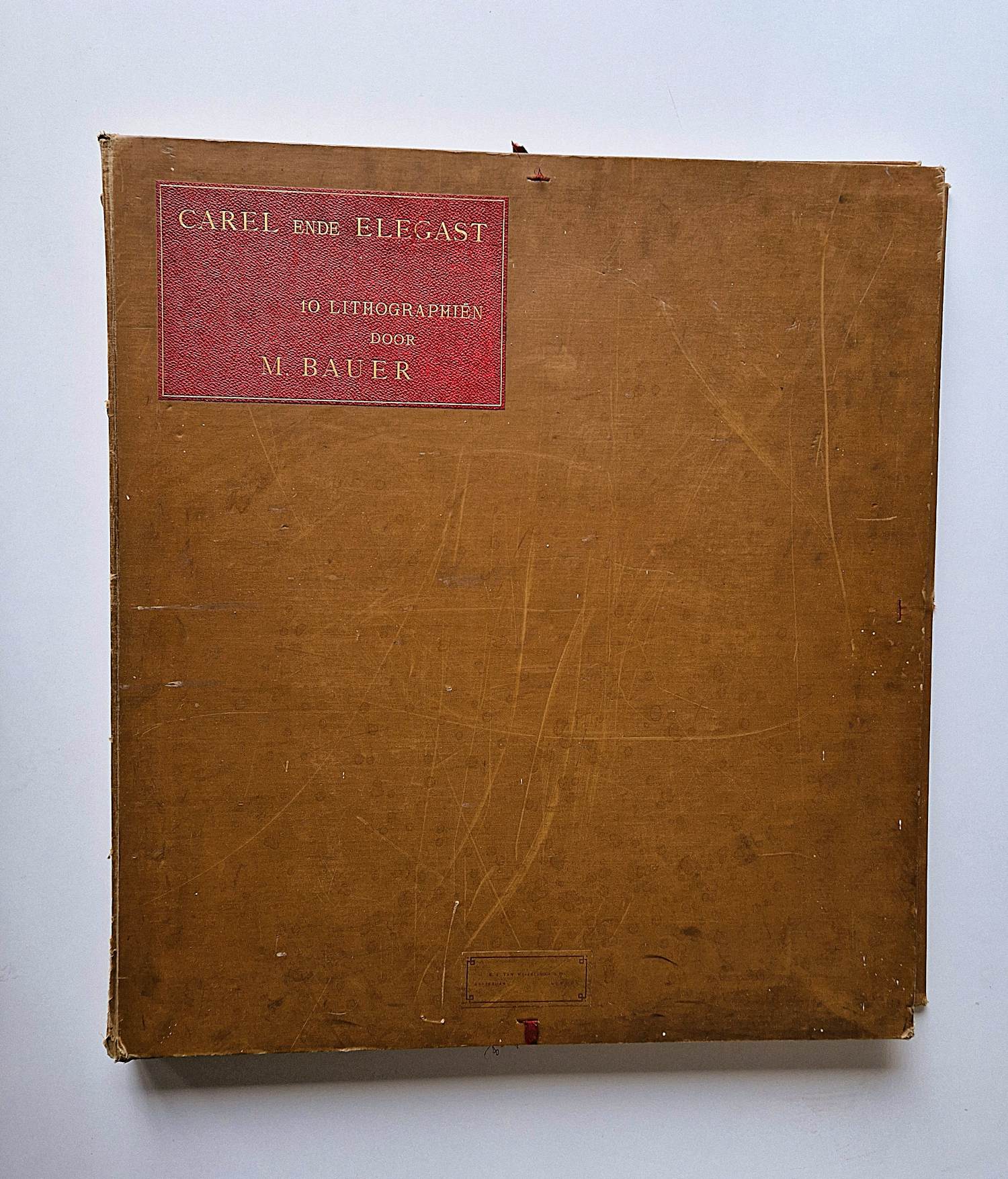 Marius Bauer - Het complete werk - Carel ende Elegast - 10 litho's - alle potloodgesigneer kopen? Bied vanaf 89!