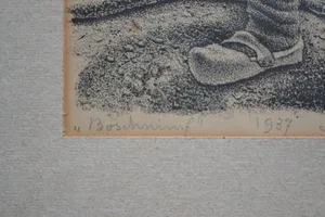 Jan Strube - Boschnimf - Litho - Handgesigneerd kopen? Bied vanaf 1!