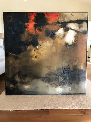 Machiel Hopman - Abstract verkocht voor € 1200!