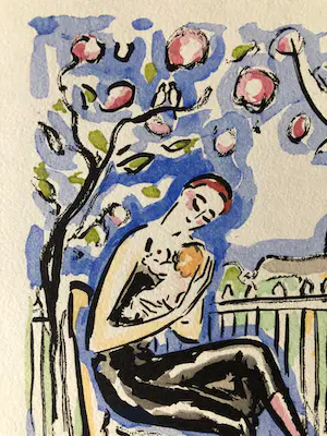 Kees van Dongen - Kees van Dongen - Moeder en kind - 1925 kopen? Bied vanaf 295!