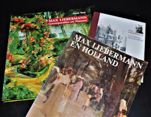 AcheterMax Liebermann - 3 boeken-> Gartenparadies am Wannsee+ das Erste Skizzenbuch+ Holland? Enchérissez de 50!