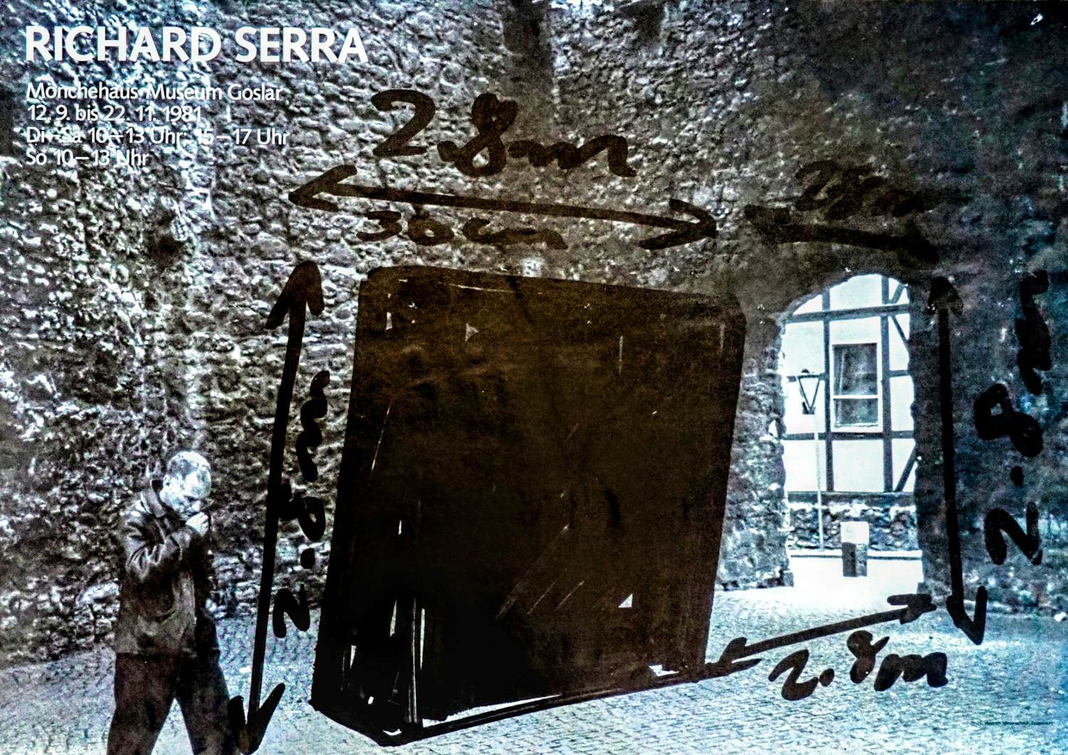 Richard Serra - tentoonstellingsaffiche kaufen? Bieten Sie von 20!