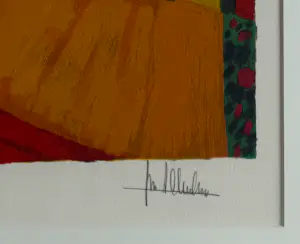 Ton Schulten - handgesigneerde kleurenzeefdruk | 'Zonnebergweg II' (INGELIJST) kopen? Bied vanaf 325!