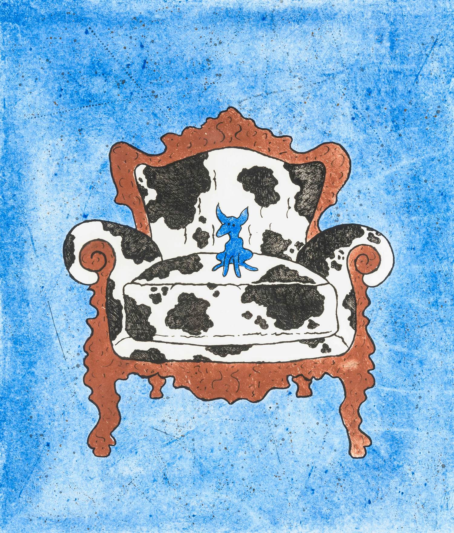 Lucienne Smit - Chair with dog kopen? Bied vanaf 30!