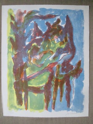 Jan Sierhuis - Litho kopen? Bied vanaf 60!
