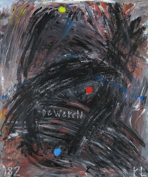 Reinier Lucassen - Olieverf op papier, De Wereld kopen? Bied vanaf 1!