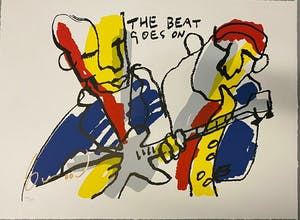 Herman Brood - Beat Goes On - gesigneerd - 230 ex. kopen? Bied vanaf 1!