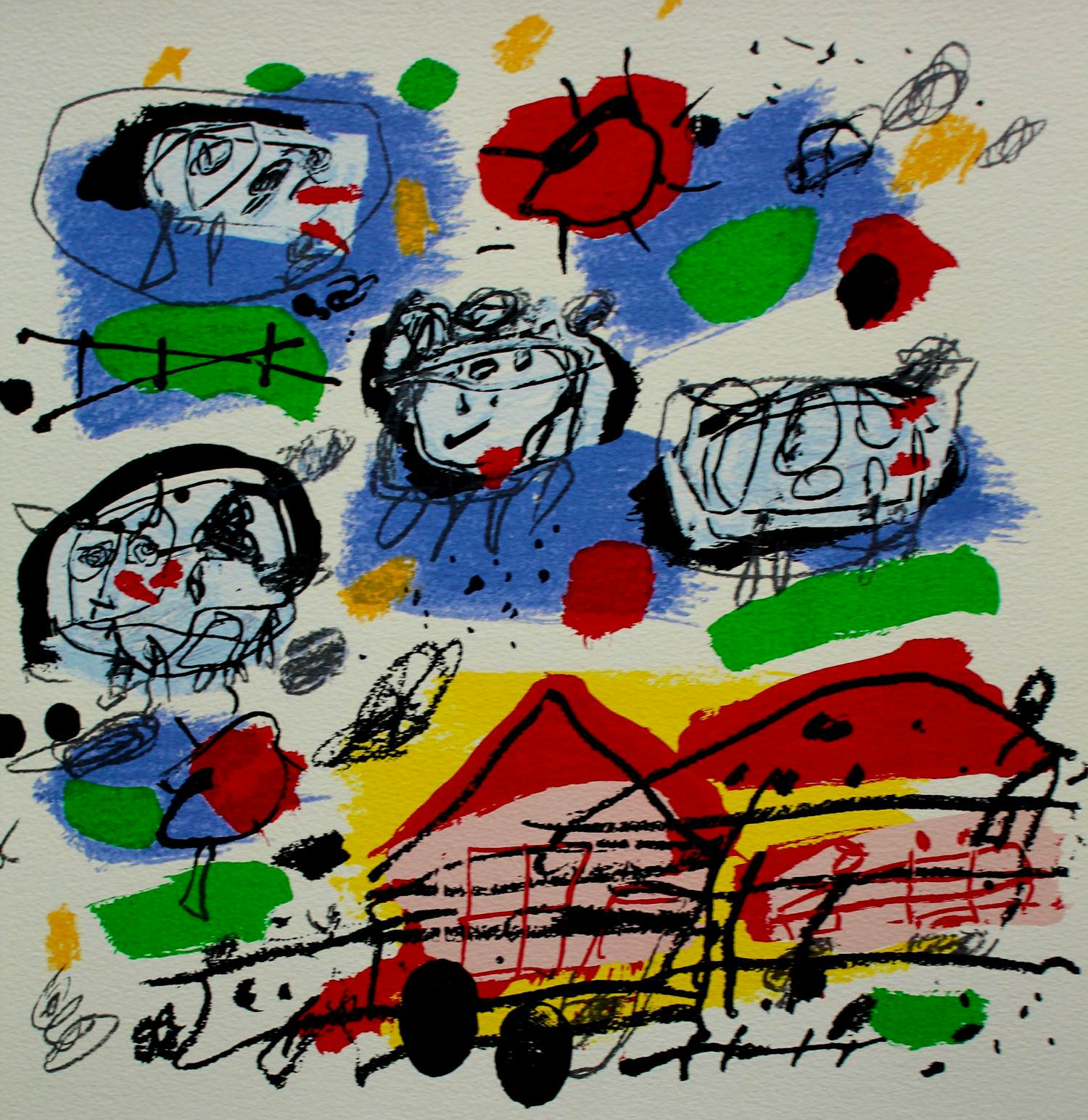 Buy Kees Salentijn - Zeefdruk -1997? Bid from 55!