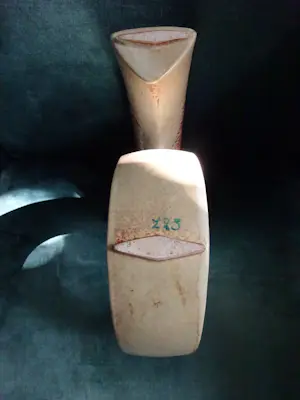 Bertoncello - vaas met bijzondere vorm en Screziato Tabacco glazuur kopen? Bied vanaf 85!