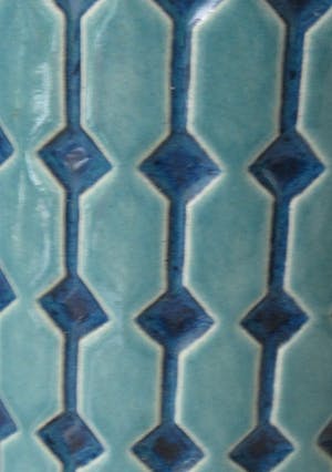 Jasba - Twee grote vintage kruikvazen - model "Amsterdam" en model 1640-28 - Scheurich kopen? Bied vanaf 30!