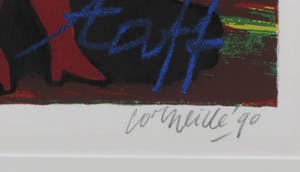 Corneille - Zeefdruk, Falstaff - Ingelijst kopen? Bied vanaf 200!