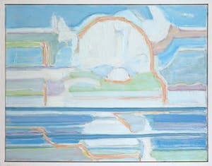 Paul Overhaus - Olieverf op doek, Ochtendlicht - Ingelijst kopen? Bied vanaf 1!