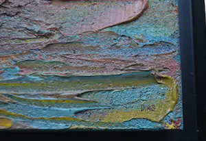 Di Reurhoff-Behrens - Zonder titel. Abstract werk. kopen? Bied vanaf 125!