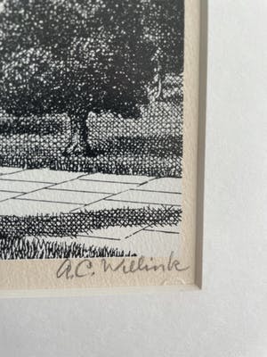 Carel Willink - Mooie litho kopen? Bied vanaf 355!