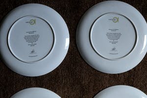 Curiosa - 6 exclusive original design plates Dutch Art - made by René vd Heijden kopen? Bied vanaf 1!