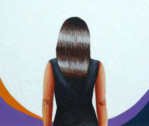 Gerard Boersma - Circles (Vrouw kijkend naar schilderij van Max Bill) kopen? Bied vanaf 100!