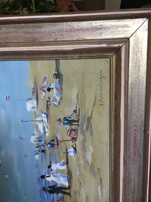 Henk Poeder - Strand bij scheveningen kopen? Bied vanaf 139!