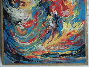 Klaas Pijlman - 2 Gouaches, “Vogels” en “Storm” – 1961 kopen? Bied vanaf 1!