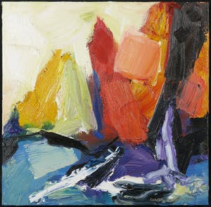 Charles Lagendijk - Olieverf op doek, Abstracte compositie kopen? Bied vanaf 50!