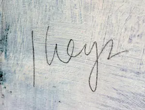 Yvan Theys - gemengde techniek op papier - 1983 - ingelijst. kopen? Bied vanaf 375!