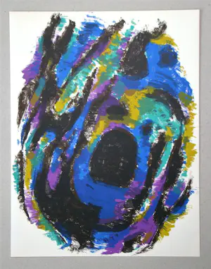 Alfred Manessier - Le Nid - 1960 - Originele lithografie - Mourlot kopen? Bied vanaf 70!