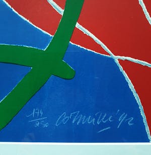 Corneille - Jeux de l’air et de l’eau, litho (mooi ingelijst, groot) kopen? Bied vanaf 395!