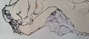 Andre Colpin - Edith, studie naar Egon Schiele kopen? Bied vanaf 40!