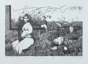 Wout Muller - De eigenaardigheden van tamme rassen II, litho kopen? Bied vanaf 50!