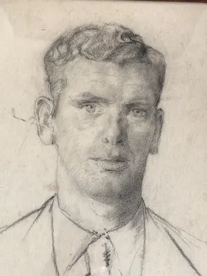 Albert Mulder - Albert BJ Mulder (1889-1987) - portret van een jonge man in kostuum kopen? Bied vanaf 35!