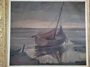 Prosper De Roover - Boten op het strand. kopen? Bied vanaf 80!