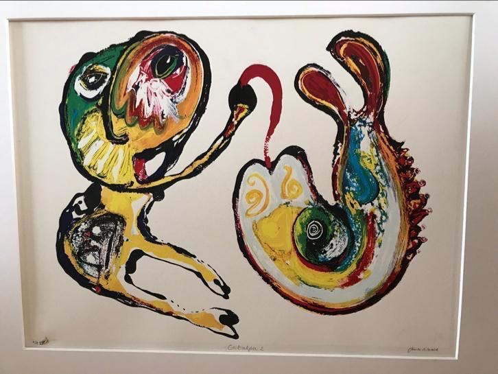 Jan te Wierik - 2 zeefdrukken,"Catalpa 1 en Catalpa 2. kopen? Bied vanaf 280!