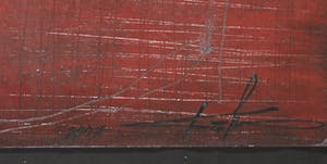 Kantcho Kanev - Gemengde techniek op karton, Zonder titel (Zeer Groot) kopen? Bied vanaf 1!