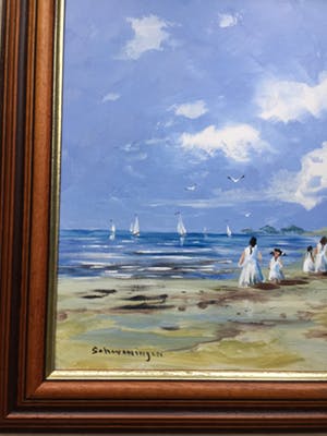 Henk Poeder - Strandgezicht kopen? Bied vanaf 129!