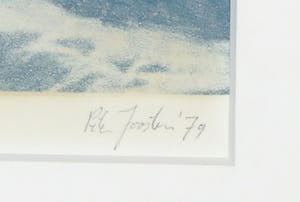 Peter Joosten - Kleurenets en aquatint, Wildhornmassiv - Ingelijst kopen? Bied vanaf 1!