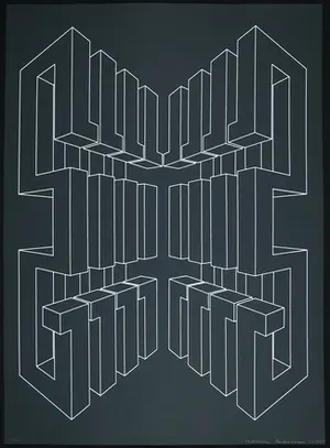 Harry Karssen - Lot van twee zeefdrukken, Z.T. Abstractie kopen? Bied vanaf 1!