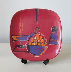 Curiosa - Zes Niftrix Ornamin Melamine ontbijt/serveerbordjes ontwerp Wiederkehr kopen? Bied vanaf 1!