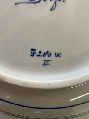 Porceleyne Fles - Beperkte oplage Herdenkingsbord geboorte Prinses Béatrix kopen? Bied vanaf 150!