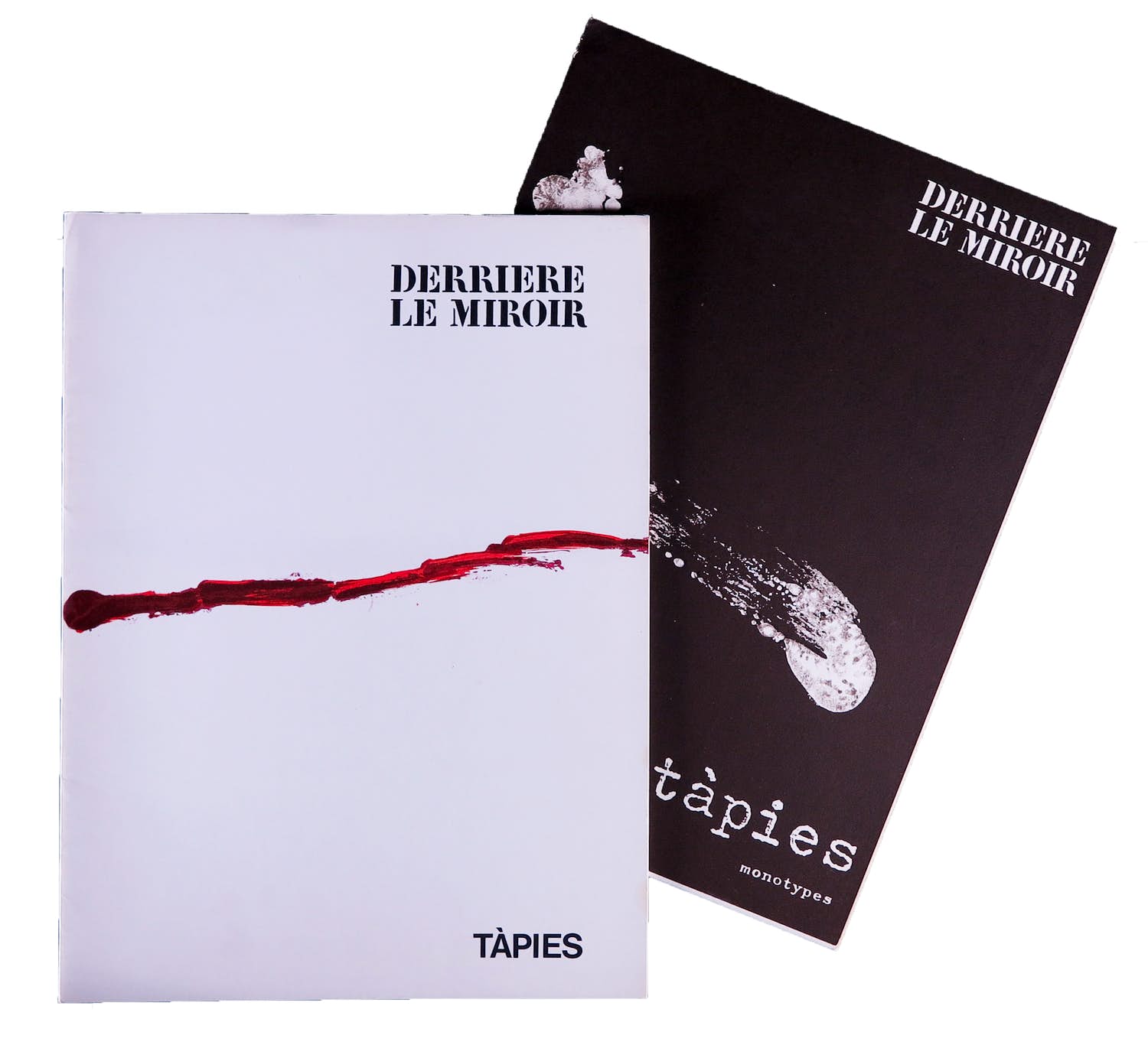 Antoni Tapies - 2x Derrière le Miroir a Publié met Litho, 1969 no. 180 & 1974 no. 210 kopen? Bied vanaf 50!