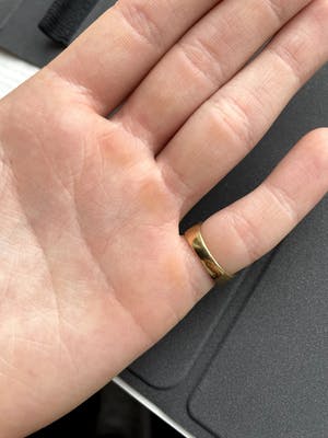 18kt gouden diamanten ring+robijn, maat 47/15,00, 4,24 gr kopen? Bied vanaf 250!