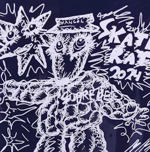 Bjarne Melgaard - Skater Rat Black – handsigniert + nummeriert kopen? Bied vanaf 220!