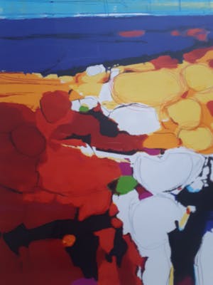 Frank Lejeune - First visit to Toscane - Zeer mooi ingelijst - Nieuwstaat kopen? Bied vanaf 40!