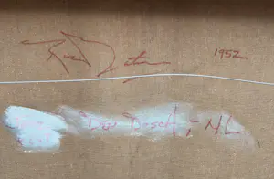 Richard Lee Barton - Olieverf op doek: 'Compositie met schaduwen'. kopen? Bied vanaf 370!