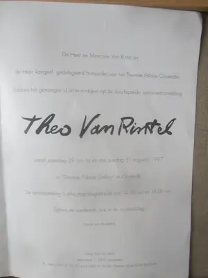 Buy Theo Van Rintel - Stilleven met bloemen en fruit? Bid from 400!
