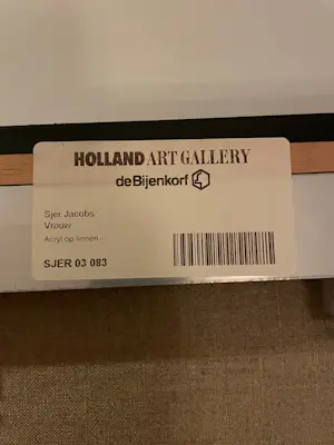 Sjer Jacobs - Silhouette van een vrouw kopen? Bied vanaf 350!