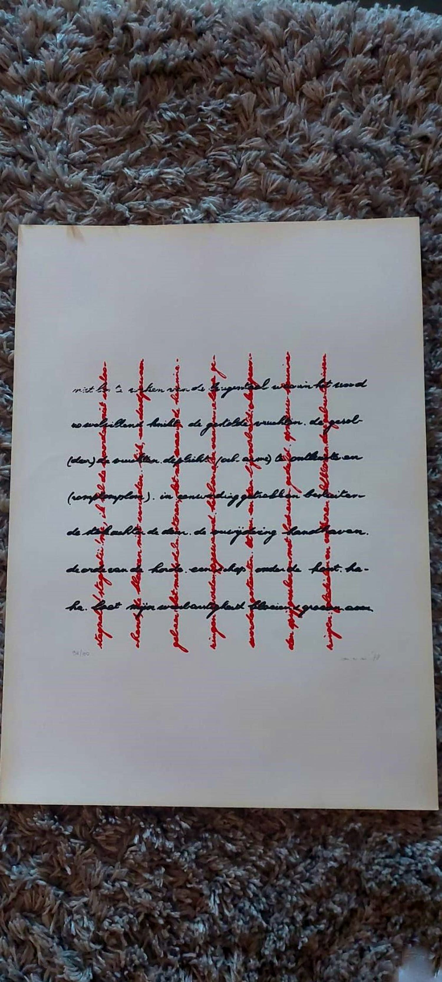 Marcel Maele, van - Uitgever: galerij De Zwarte Panter, Antwerpen verkocht voor € 55!