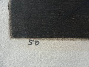 Albert Geudens - Kleurenets "Kerkinterieur', kopen? Bied vanaf 35!