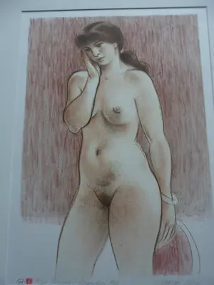 Enric Adsera Riba - litho: naakt: Virginia - 1996 kopen? Bied vanaf 60!