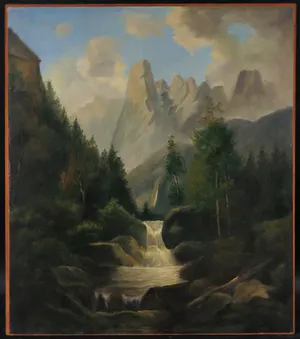 Jan Beaufort - Olieverf op doek op paneel, Zonder titel kopen? Bied vanaf 1!