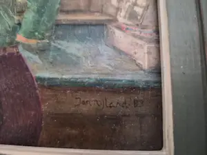 Jan Nijland - Man kijkt uit het raam kopen? Bied vanaf 45!