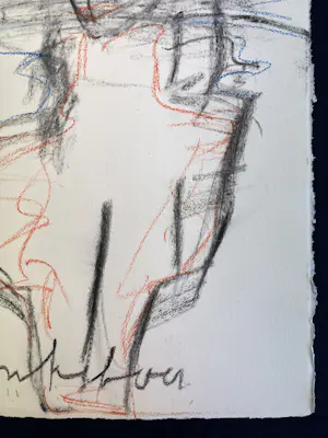 Anton Heyboer - Pastel van een vrouwfiguur kopen? Bied vanaf 90!